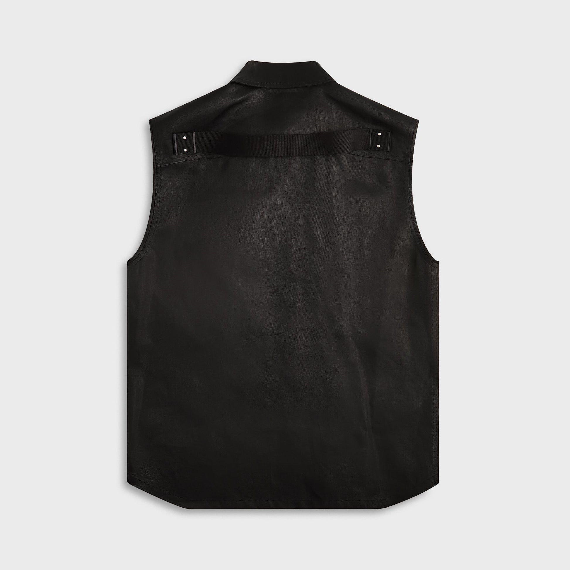 Men Kith Rick Owens Giacca Senza Maniche Jumbo Sl Outershirt - Black