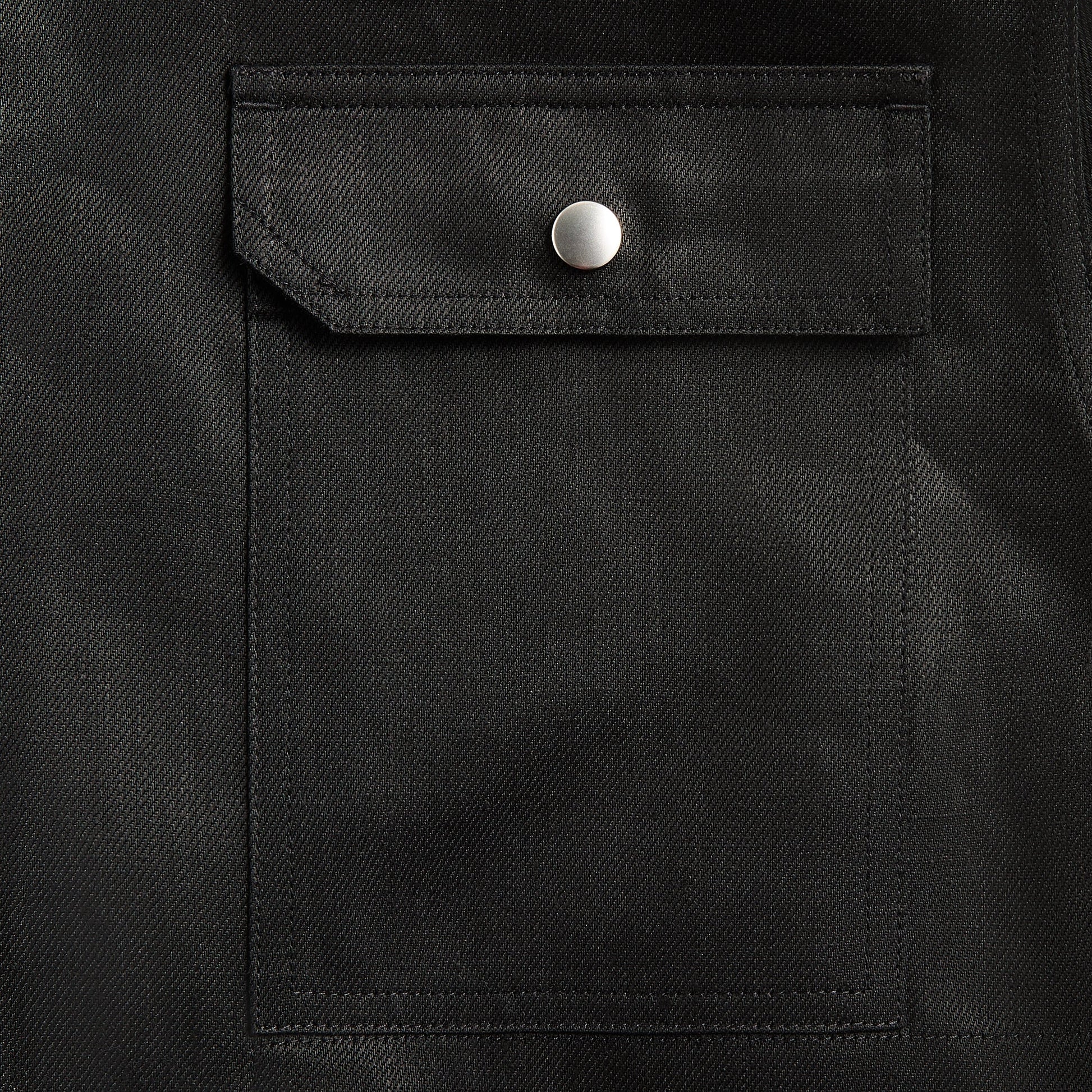 Men Kith Rick Owens Giacca Senza Maniche Jumbo Sl Outershirt - Black