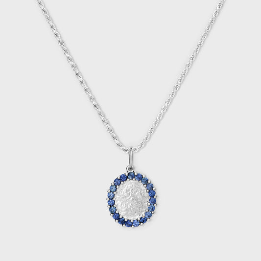 Men Kith Bleue Burnham Truth to Nature Pendant - Blue