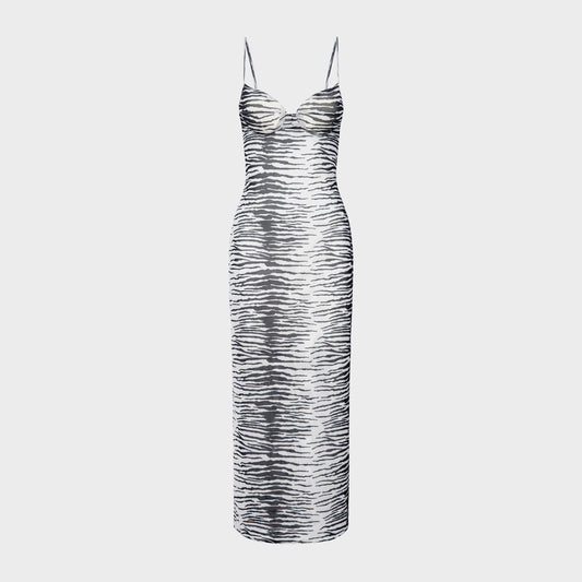 Women Kith Miaou Florence Dress - Zebra
