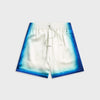 Blue Fade / White