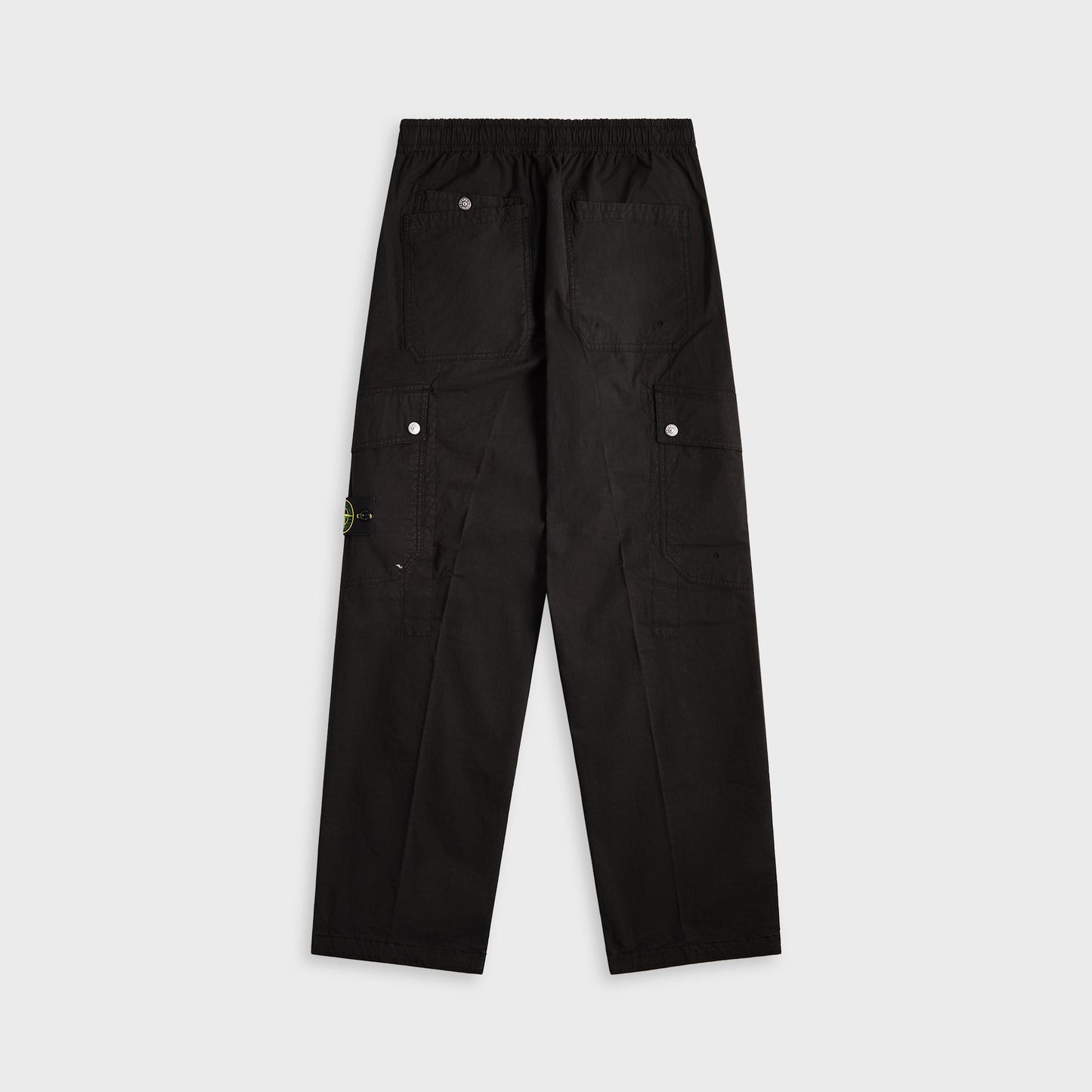 Men Kith Stone Island Mil-Spec Stretch Ripstop-Tc Garment Dyed Cargo Pant - Bla