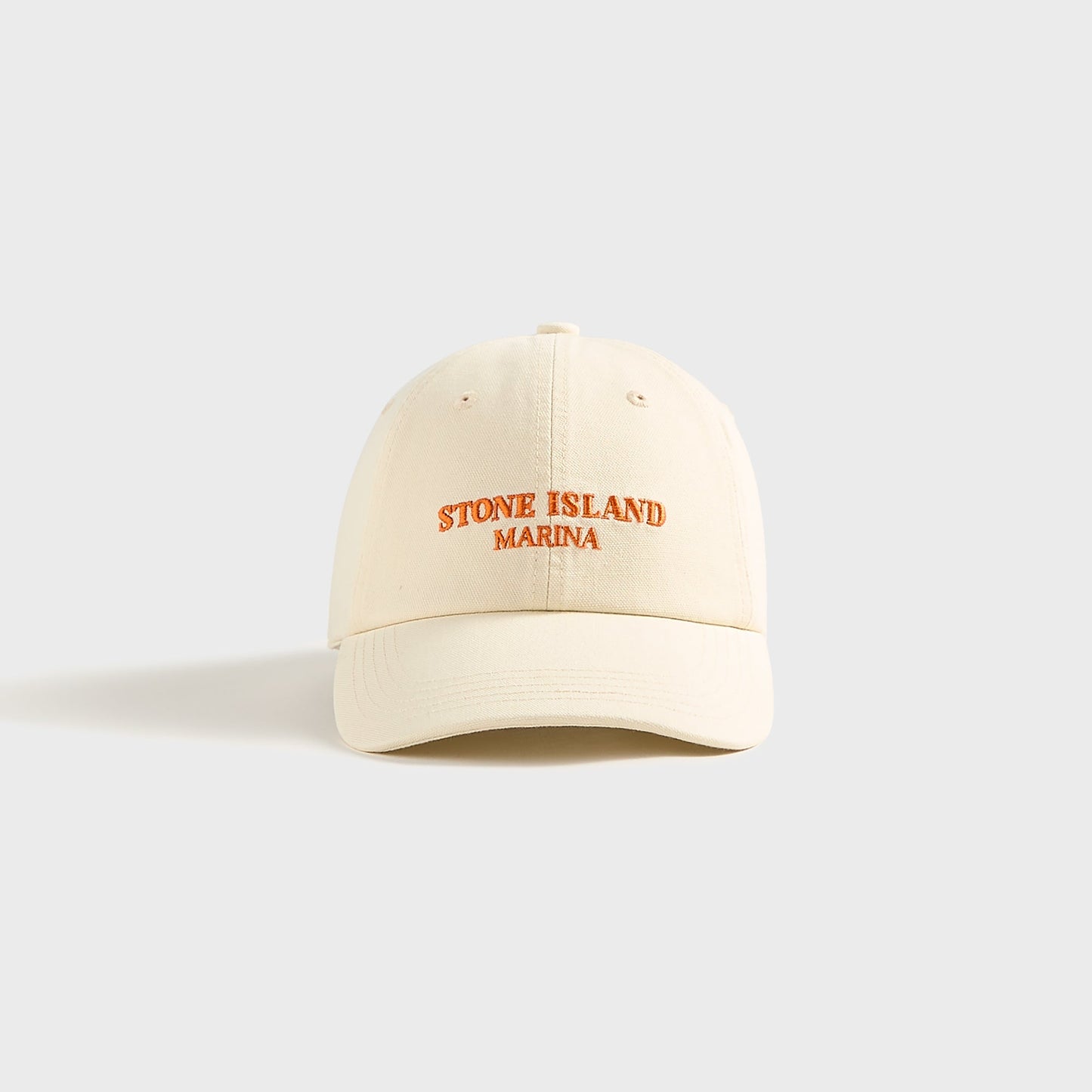 Men Kith Stone Island Double Twisted Tela Marina Cap - Ivory