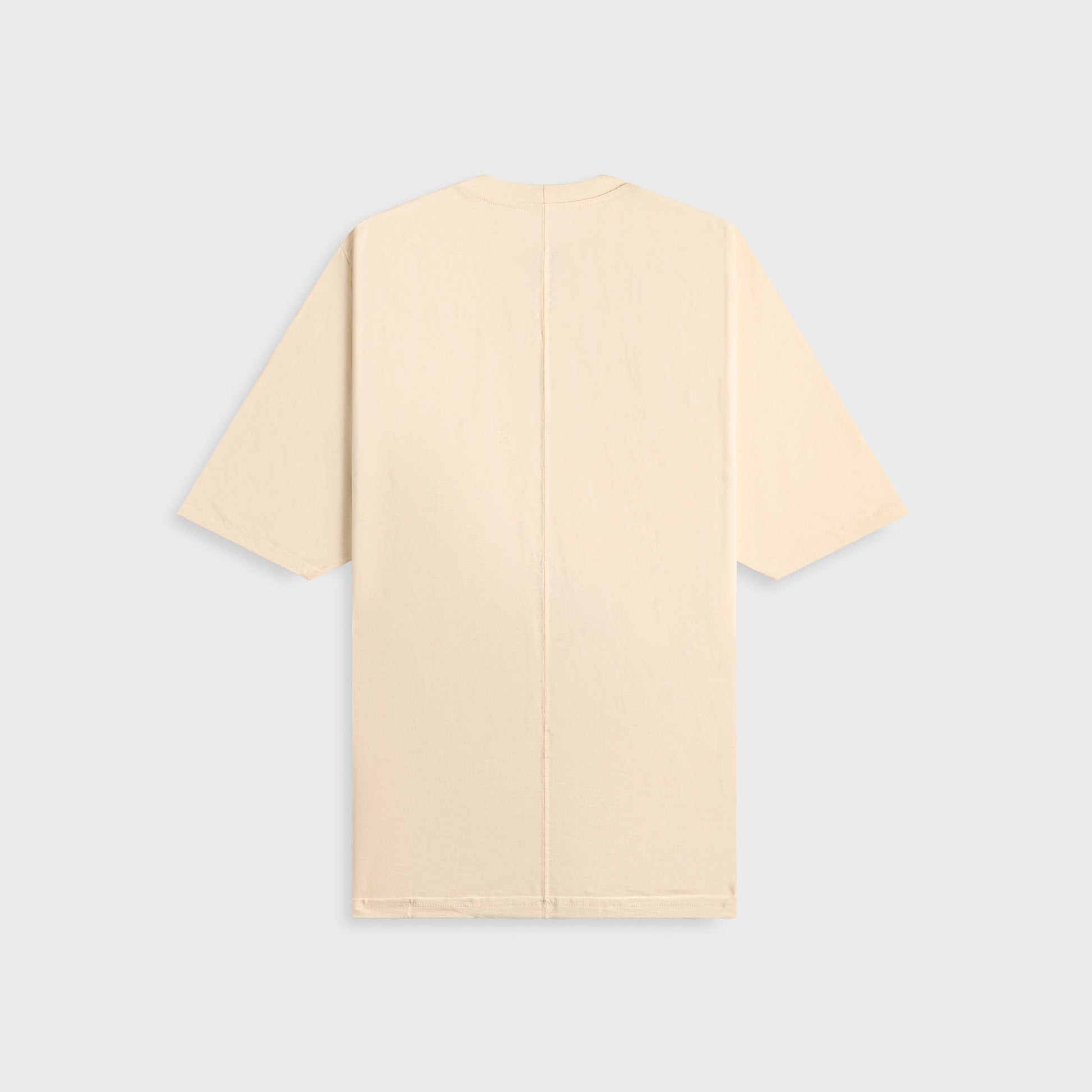 Men Kith Rick Owens Tee Jumbo - Natural Black