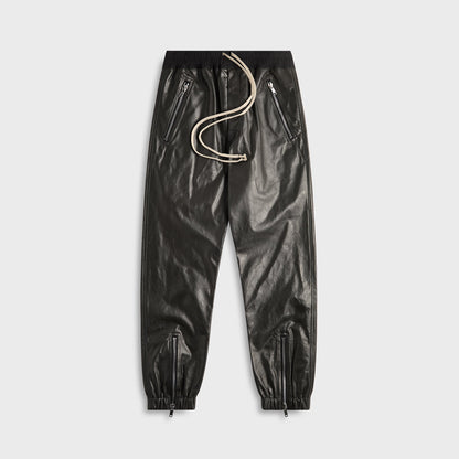 Men Kith Rick Owens Pantaloni Tecuatl Track Pant - Black