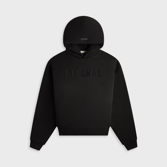 Men Kith Fear of God Eternal Hoodie - Black
