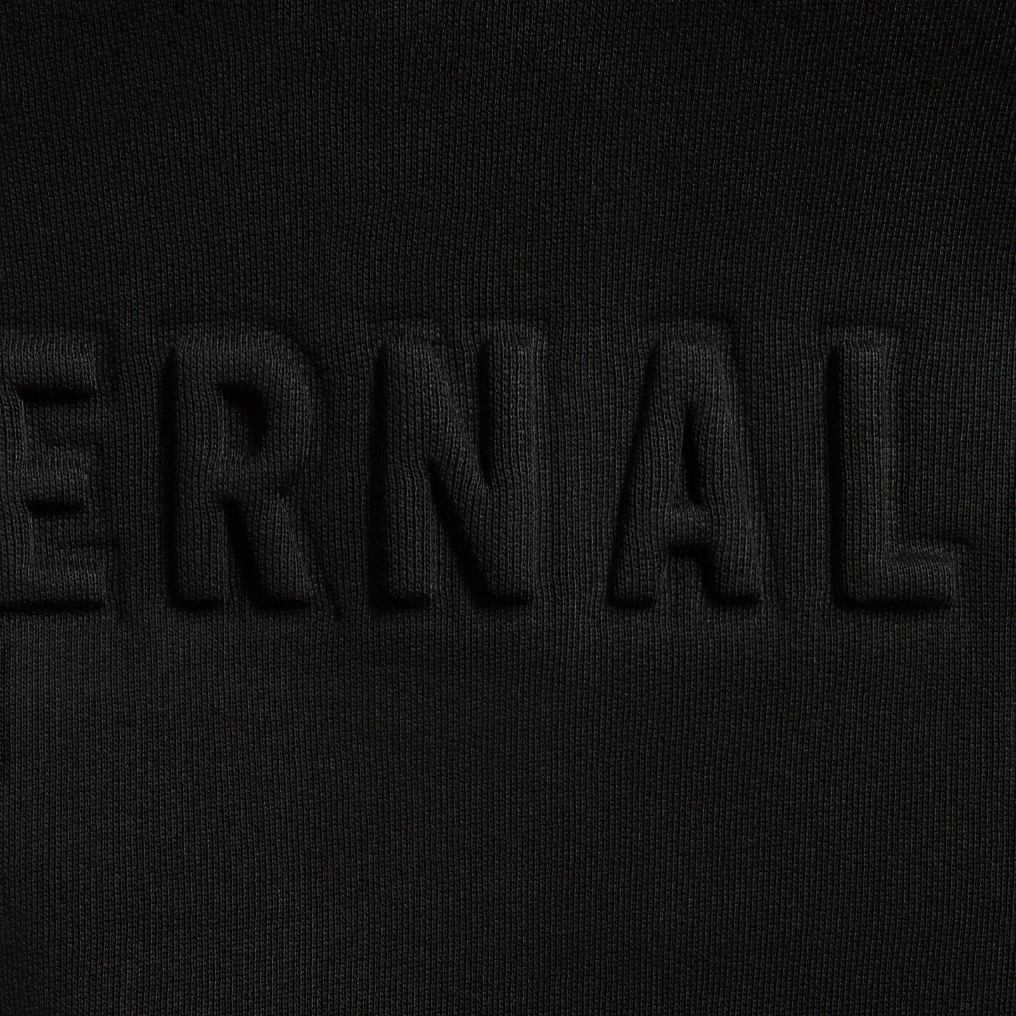 Men Kith Fear of God Eternal Hoodie - Black