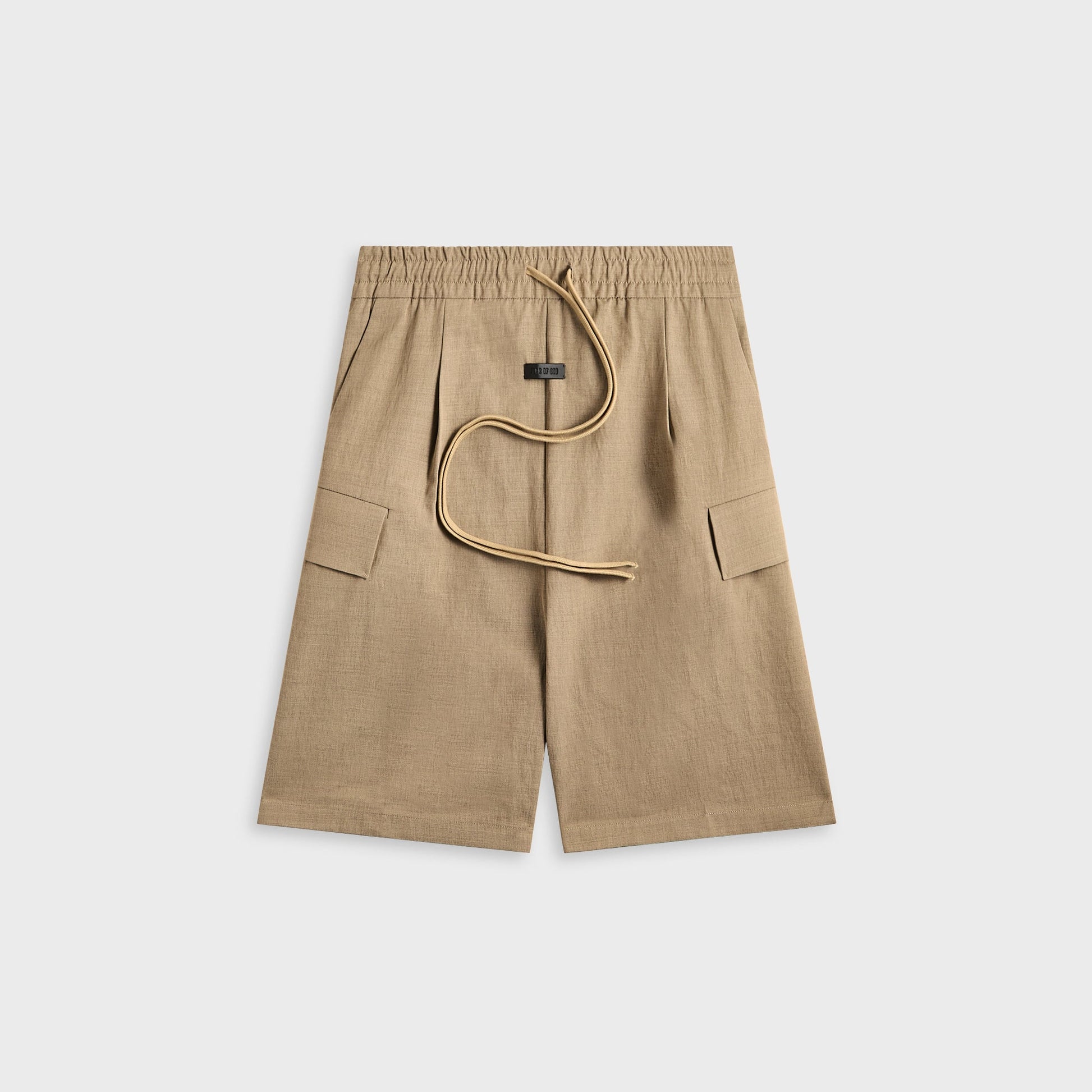 Men Kith Fear of God Cargo Short - Melange Beige