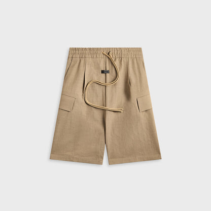Men Kith Fear of God Cargo Short - Melange Beige