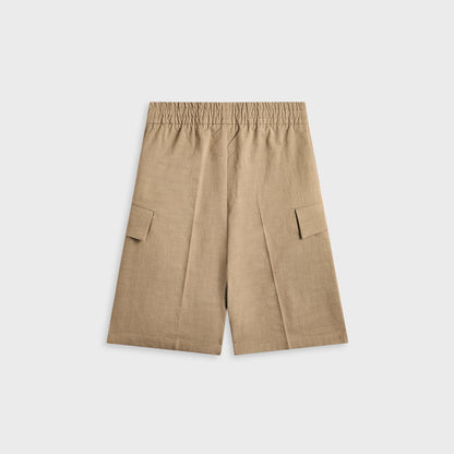 Men Kith Fear of God Cargo Short - Melange Beige