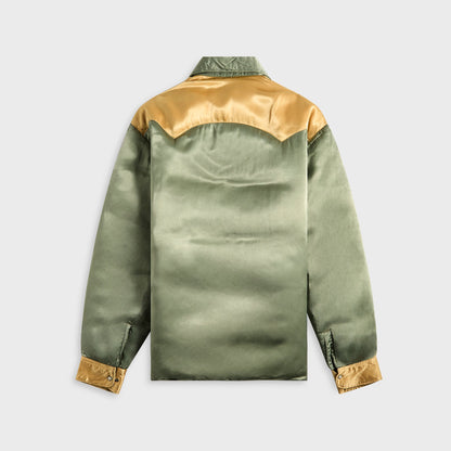 Men Kith Visvim Lightcloud Down Jacket - Light Green
