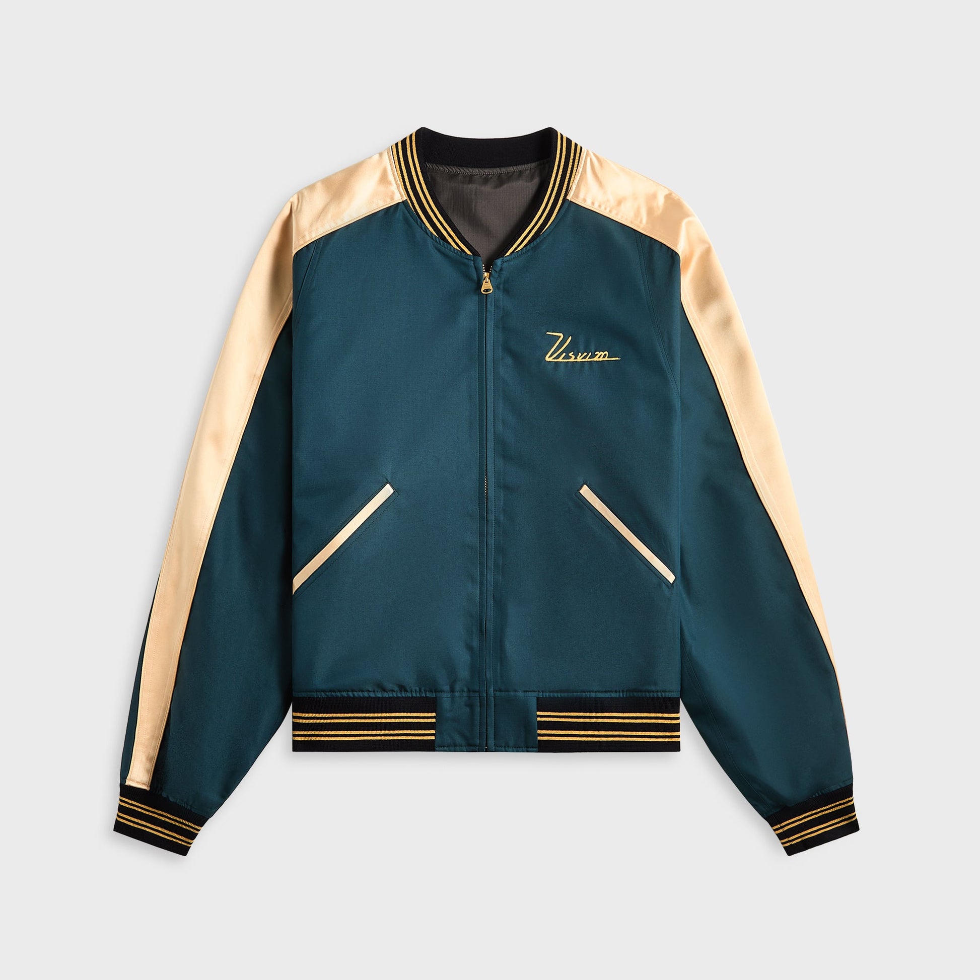 Men Kith Visvim Douglas Team Jacket - Blue