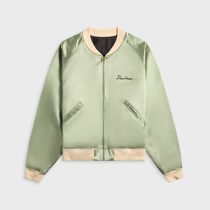 Men Kith Visvim Hackett Swing Top Silk - Light Green