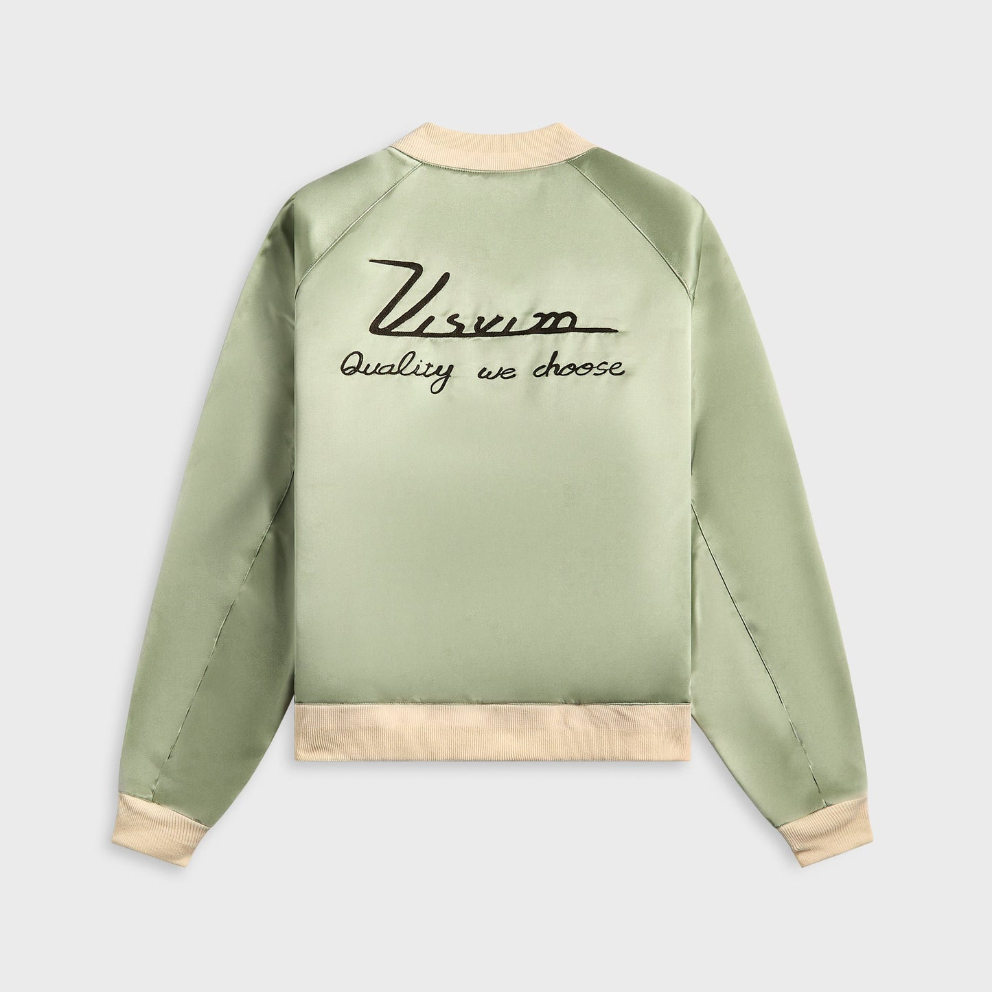Men Kith Visvim Hackett Swing Top Silk - Light Green