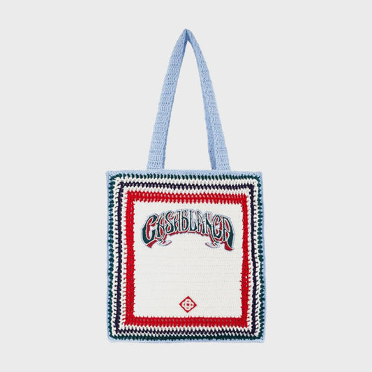 Women Kith Casablanca Large Crochet Bag - White