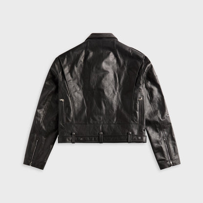 Women Kith Rick Owens Cropped Jumbo Jacket - Black