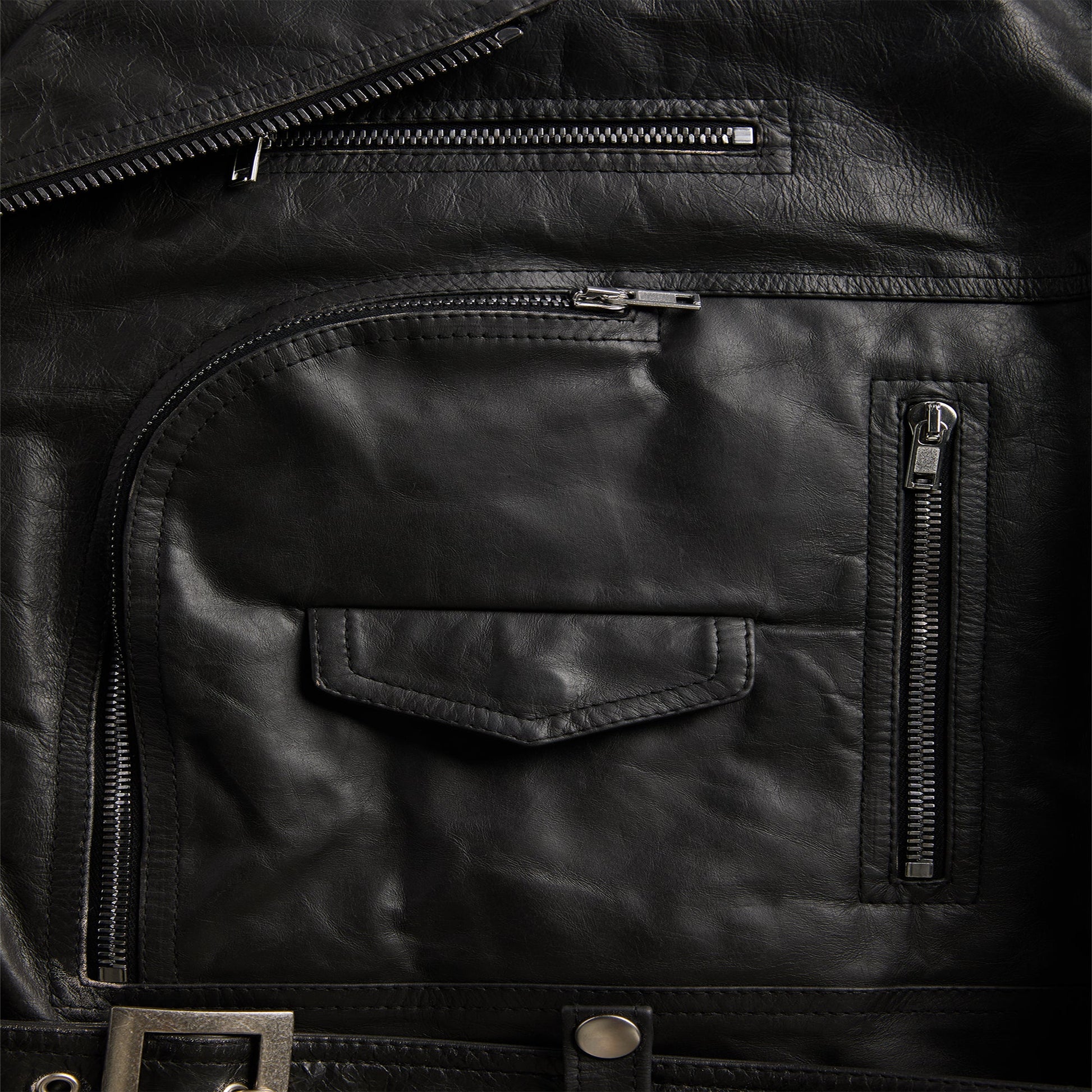 Women Kith Rick Owens Cropped Jumbo Jacket - Black