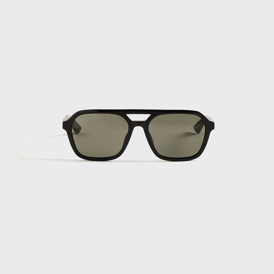 Men Kith Gucci Rectangle Frames - Black