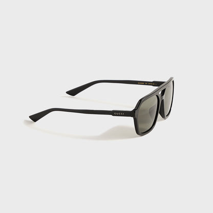 Men Kith Gucci Rectangle Frames - Black