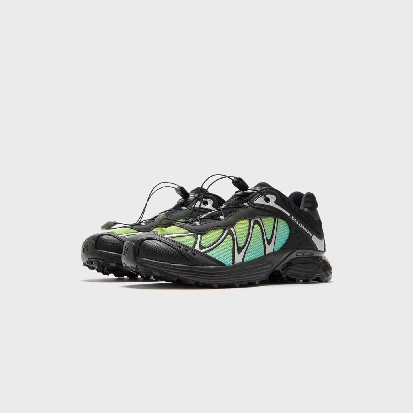 Men Kith Salomon XT-Whisper - Black / Iced Aqua / Silver