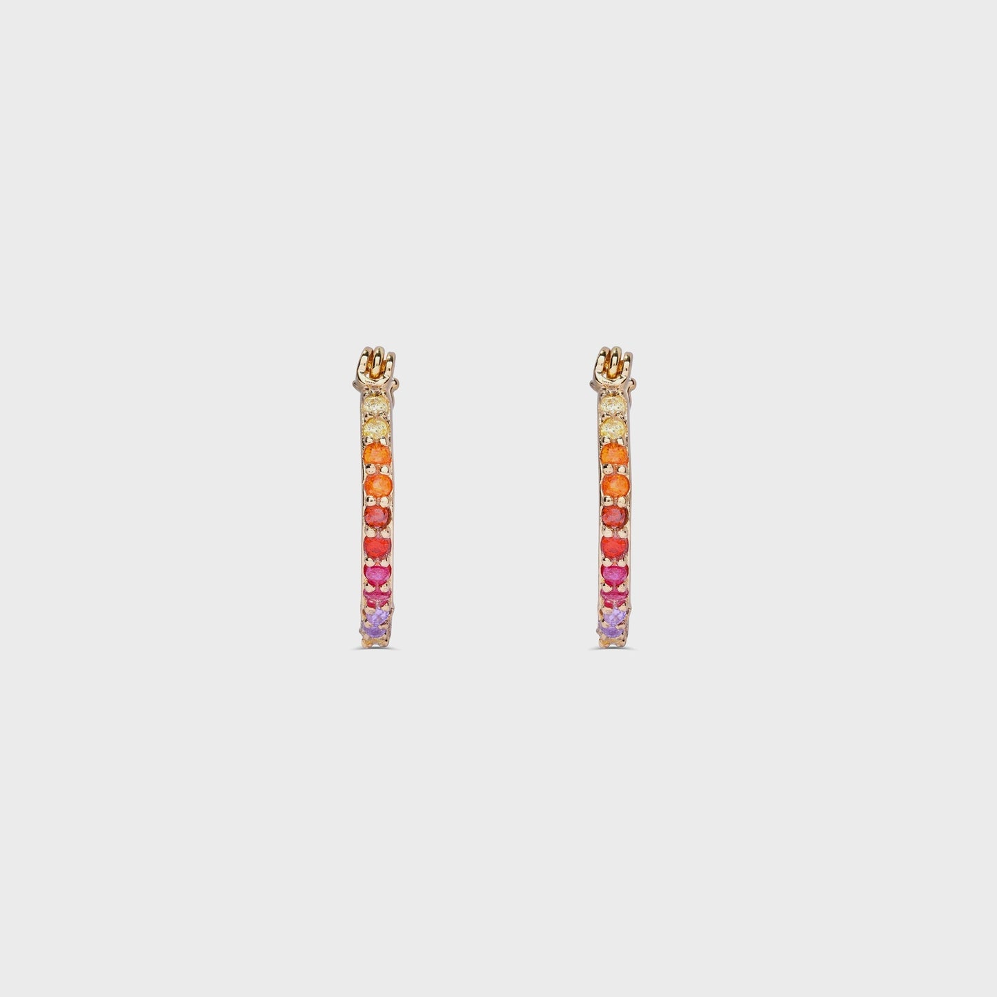 Women Kith Crystal Haze Serena Small Hoops - Multi