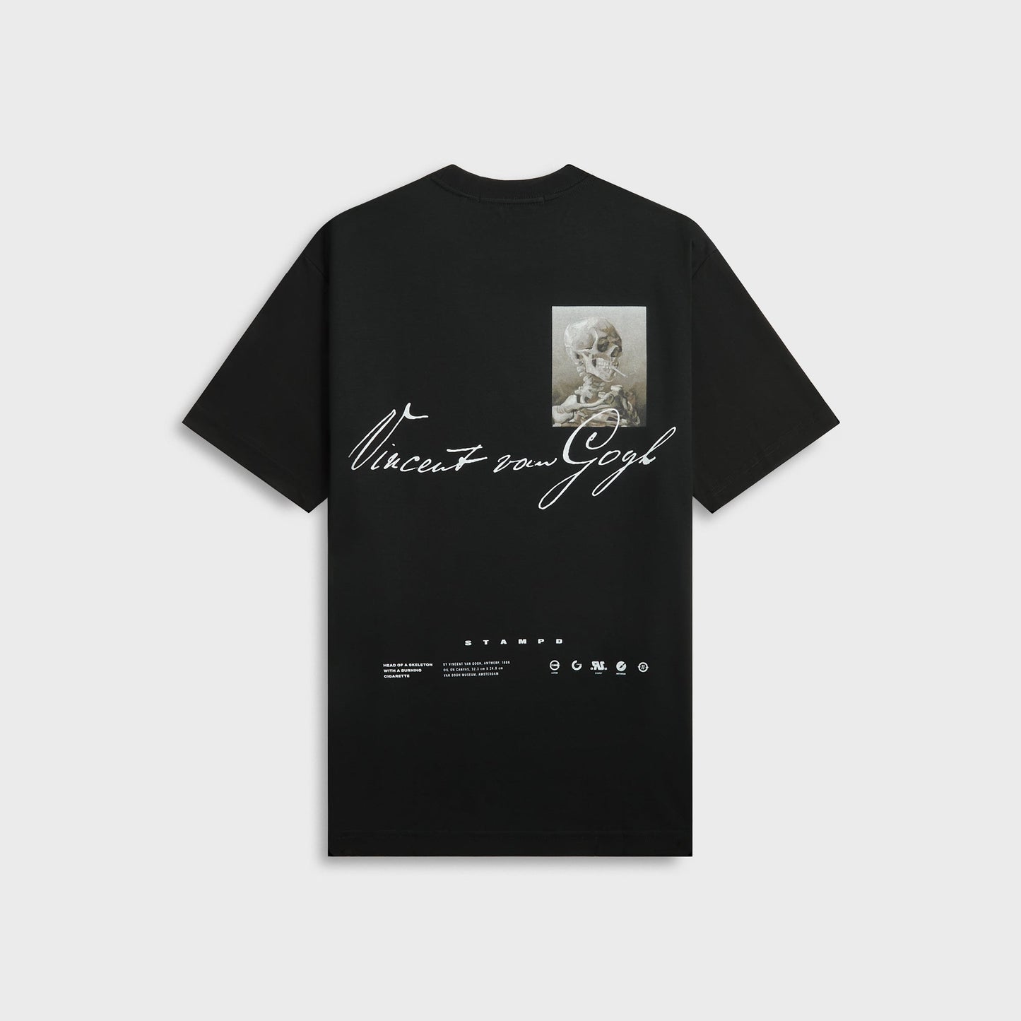 Men Kith Stampd Van Gogh Relaxed Tee - Black