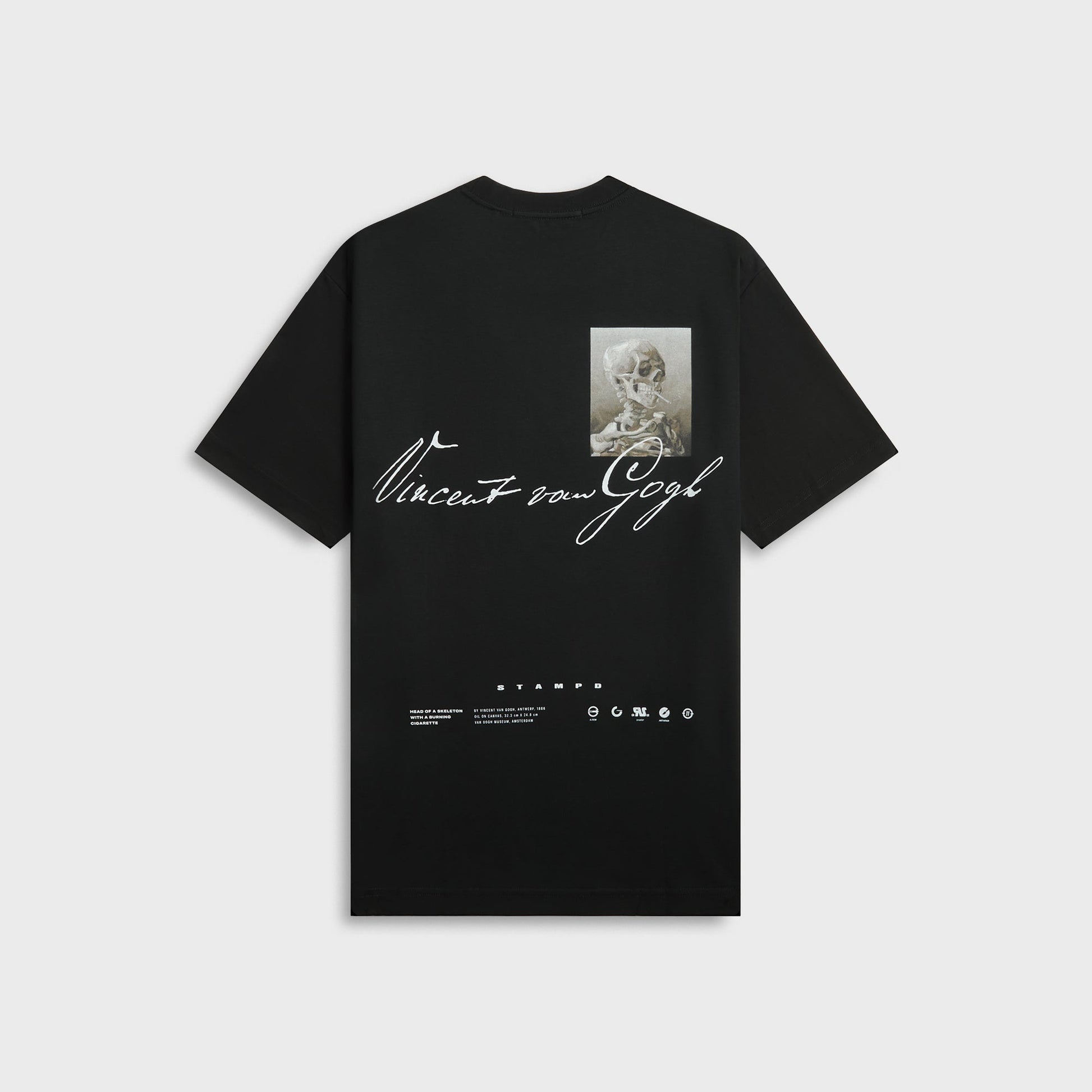 Men Kith Stampd Van Gogh Relaxed Tee - Black
