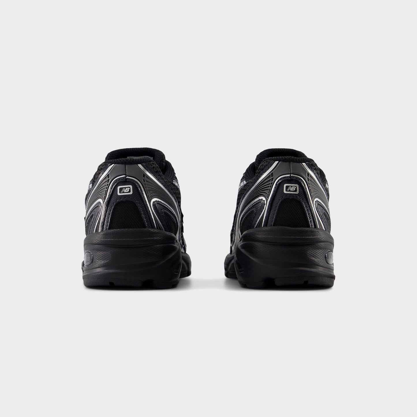 Kids Kith New Balance GS 740 - Black / Silver Metallic
