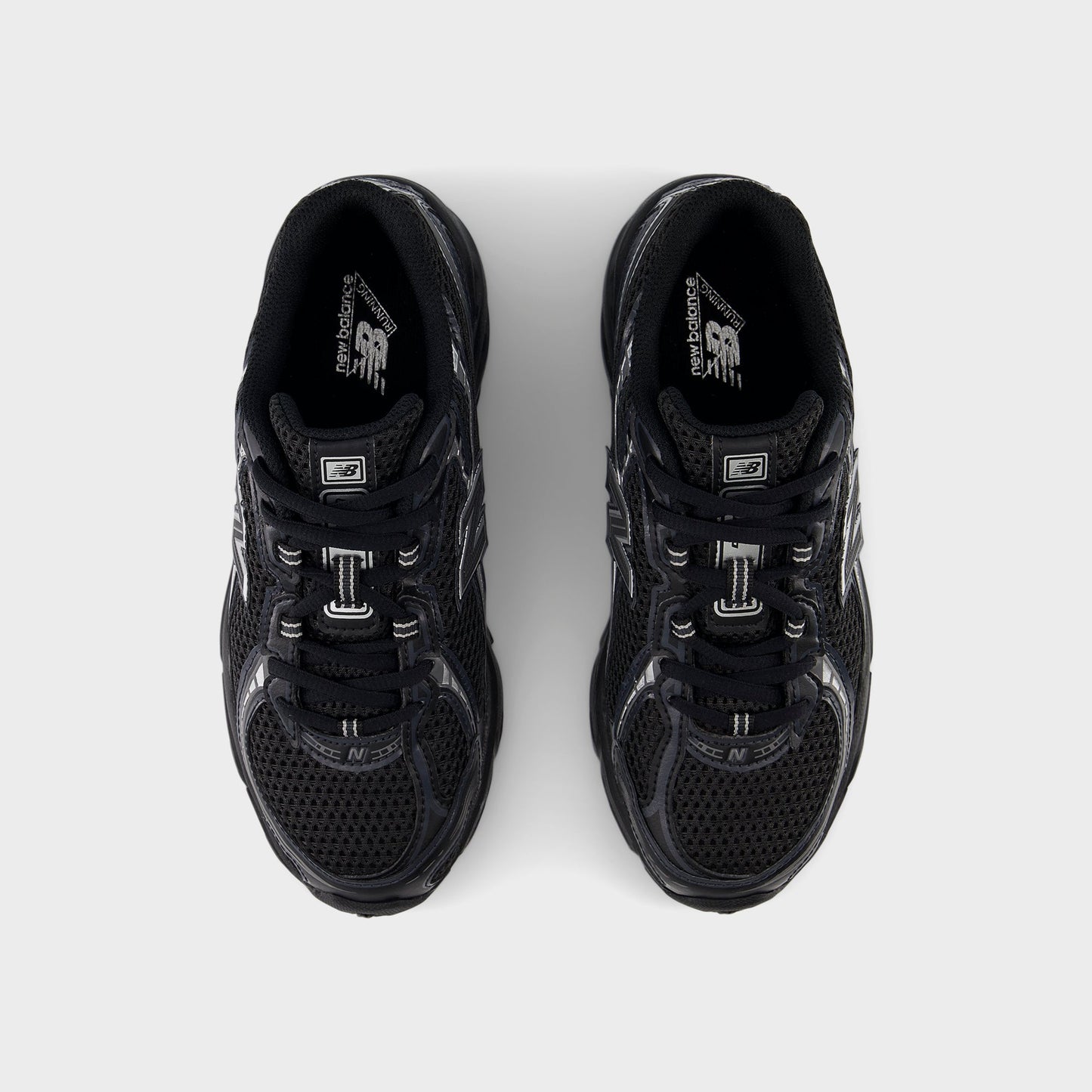 Kids Kith New Balance GS 740 - Black / Silver Metallic