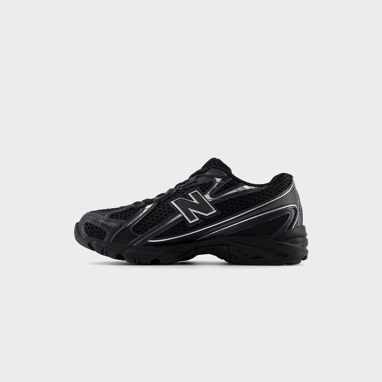 Kids Kith New Balance PS 740 - Black / Silver Metallic