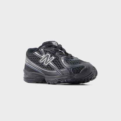 Men|Women|Kids Kith New Balance TD 740 Bungee Lace - Black / Silver Metallic