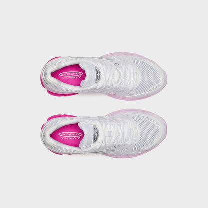 Women Kith Saucony WMNS Progrid Triumph 4 - White / Pink