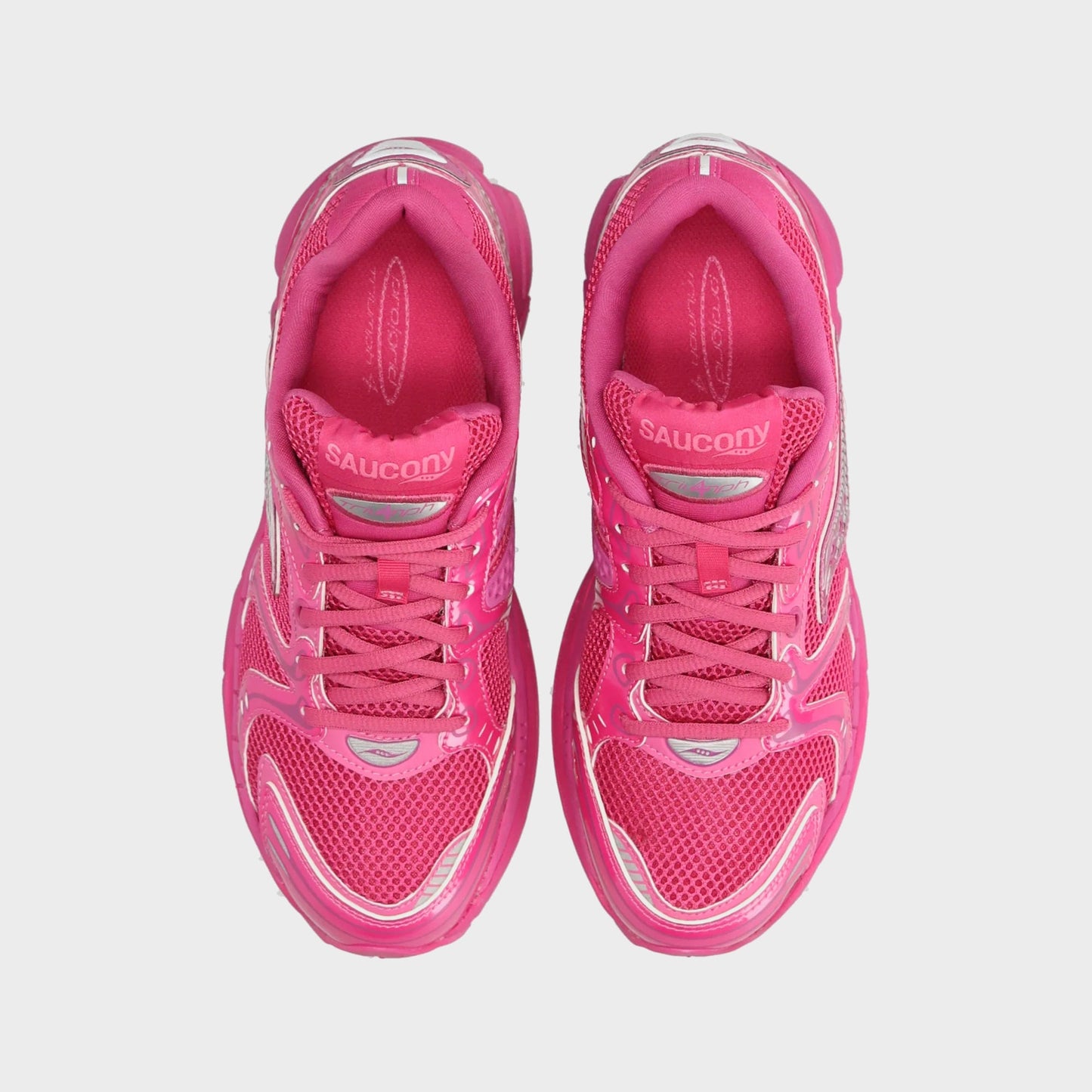 Women Kith Saucony WMNS Progrid Triumph 4 - Pink