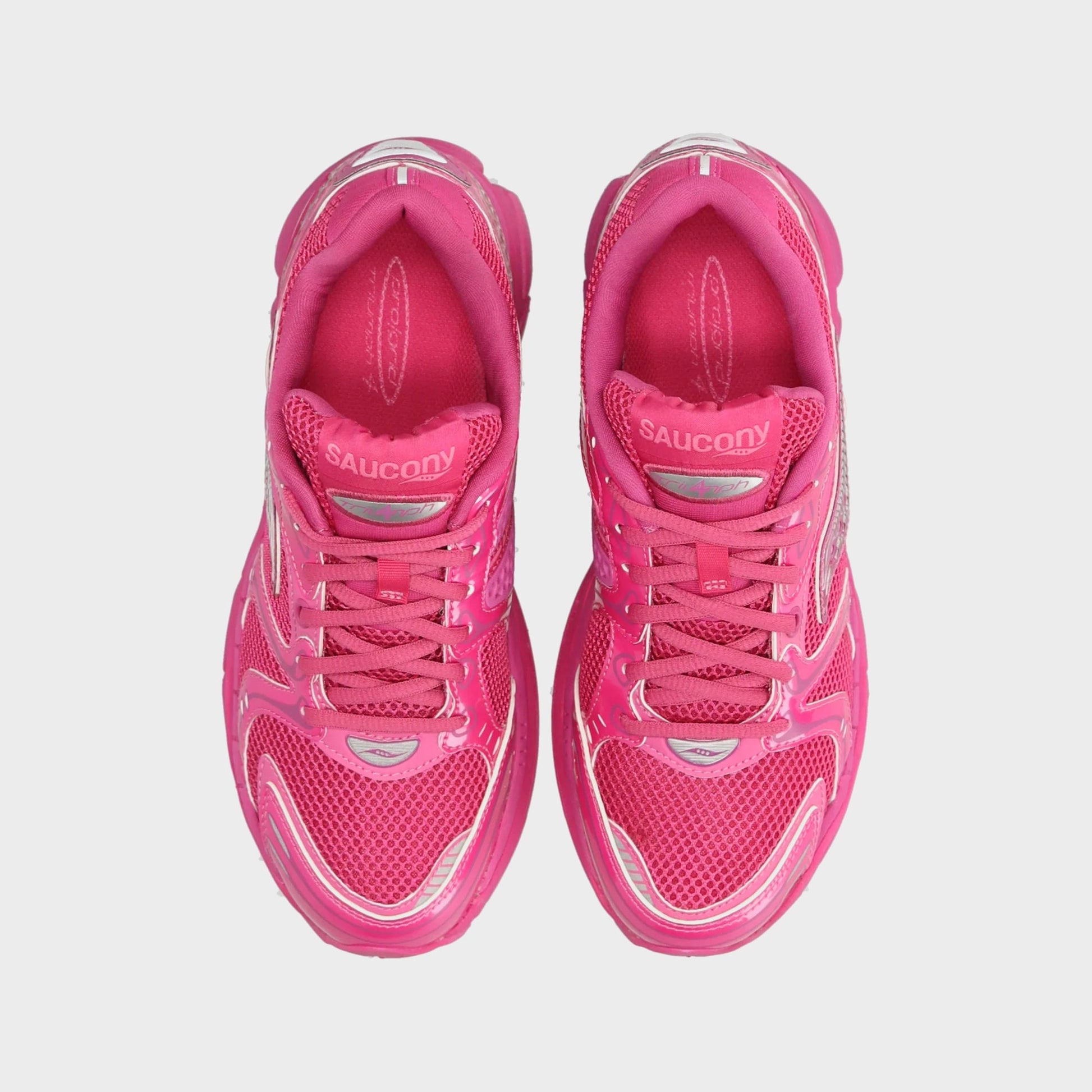 Women Kith Saucony WMNS Progrid Triumph 4 - Pink