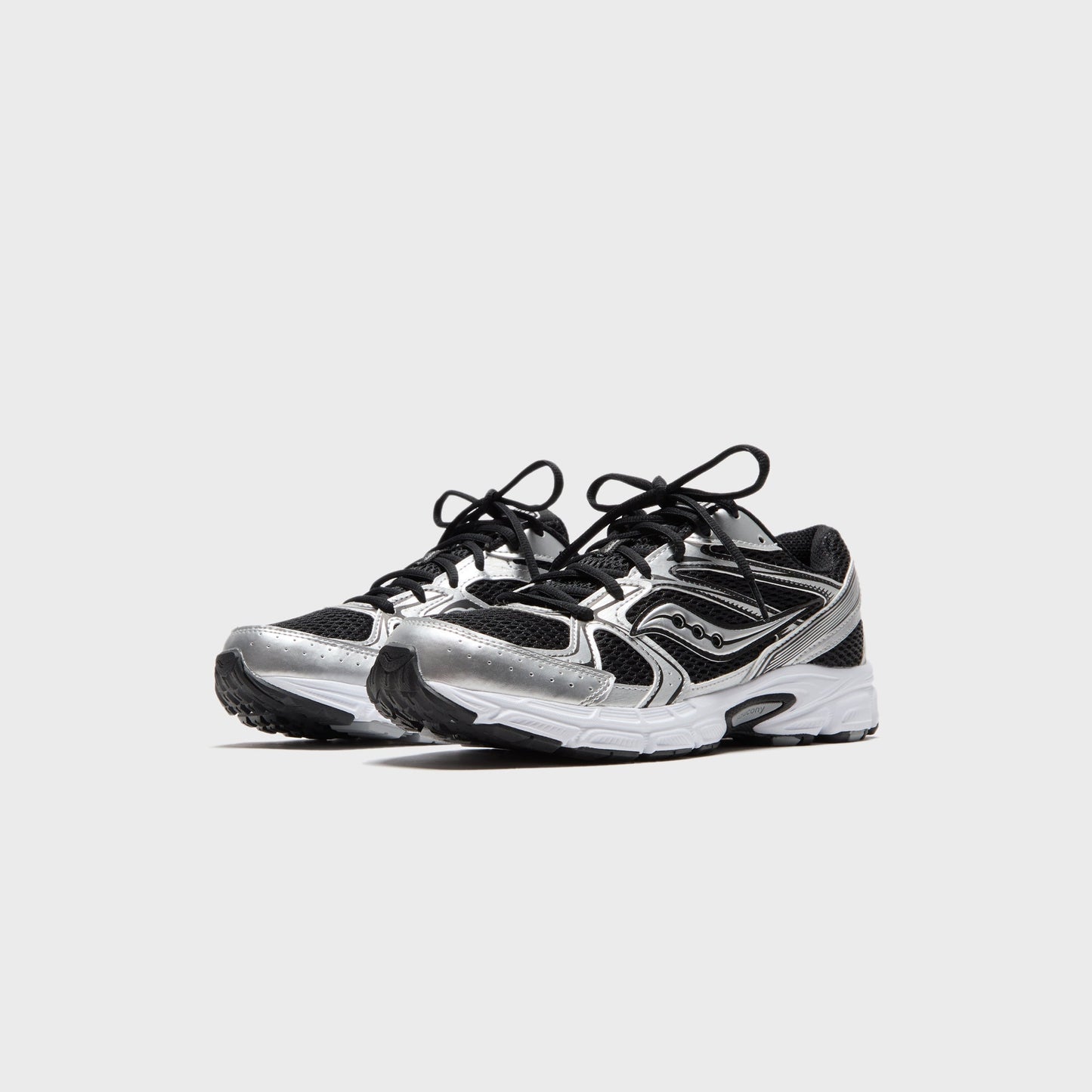 Women|Men Kith Saucony Ride Millennium - Black / Silver