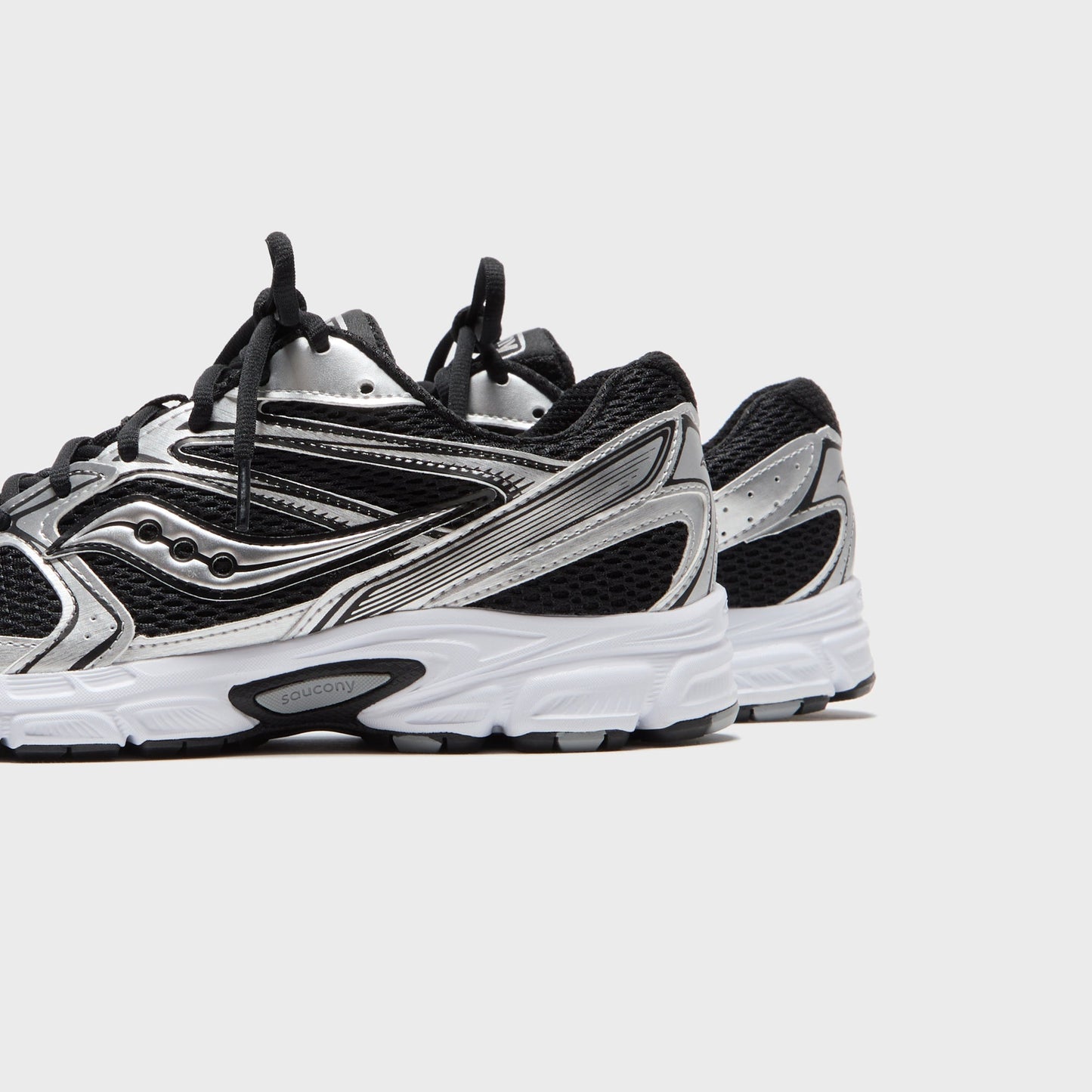 Women|Men Kith Saucony Ride Millennium - Black / Silver
