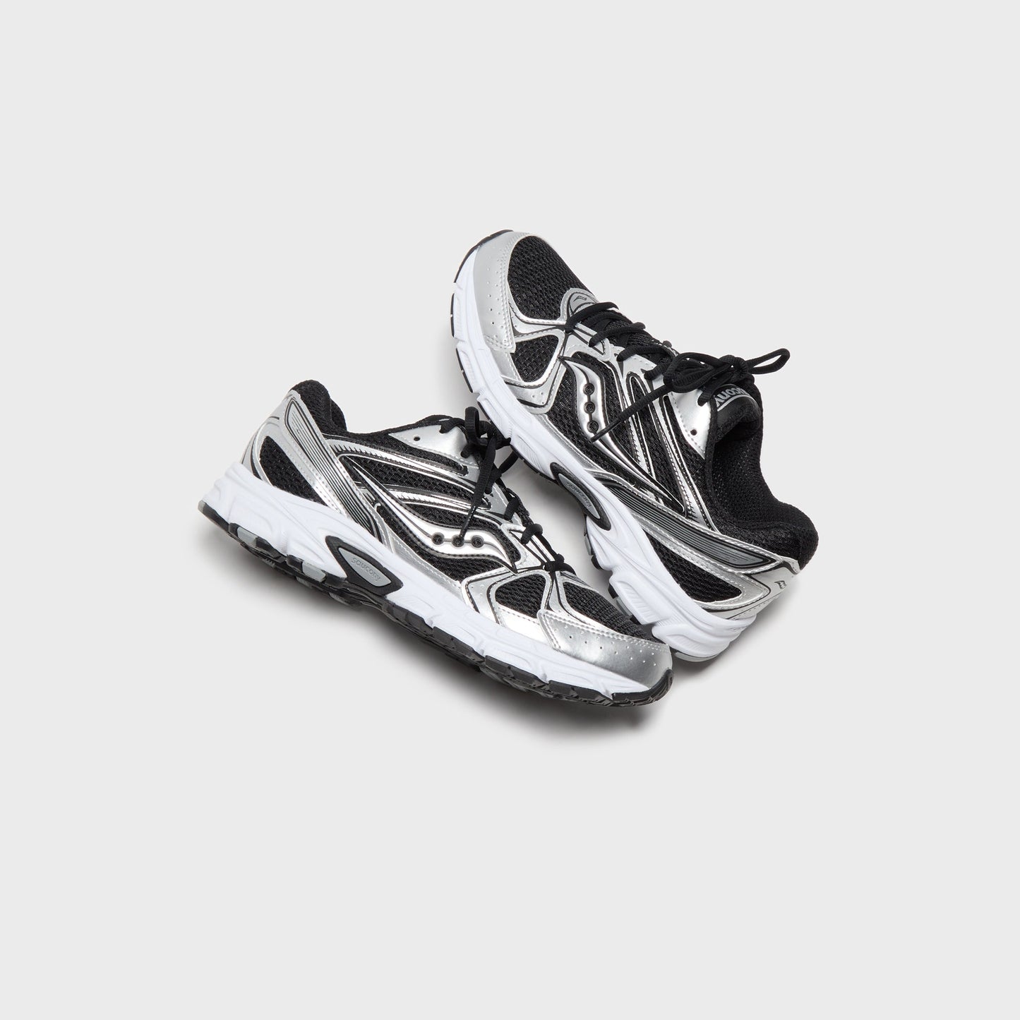 Women|Men Kith Saucony Ride Millennium - Black / Silver