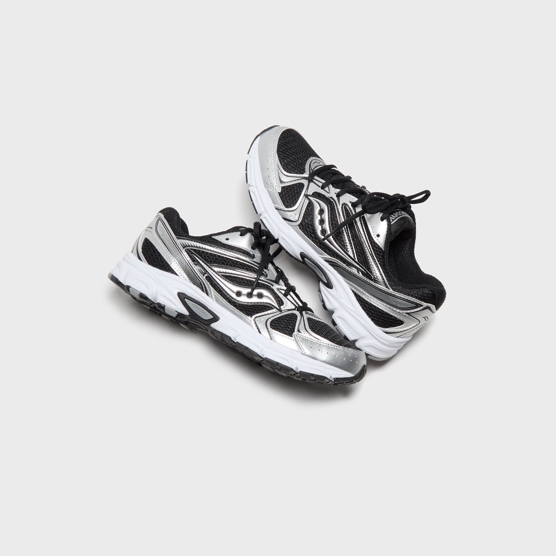 Women|Men Kith Saucony Ride Millennium - Black / Silver