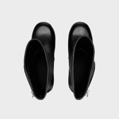 Women Kith Rick Owens Bauhaus Ballast Pull on Stivali - Pelle Black