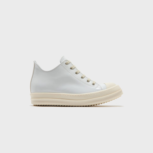 Women Kith Rick Owens WMNS Scarpe in Pelle Low Sneaks - Chalk / White / Milk / Mi