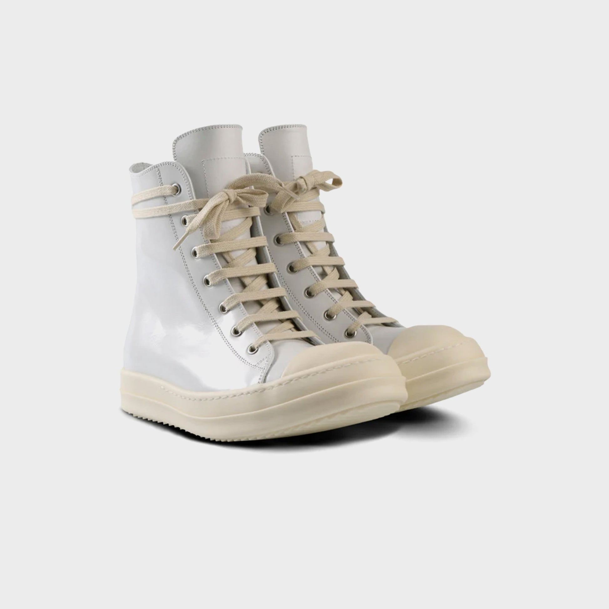 Women|Men Kith Rick Owens Scarpe in Pelle Sneakers - Chalk / White / Milk