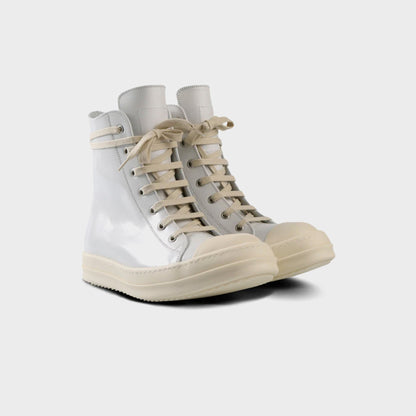 Women|Men Kith Rick Owens Scarpe in Pelle Sneakers - Chalk / White / Milk