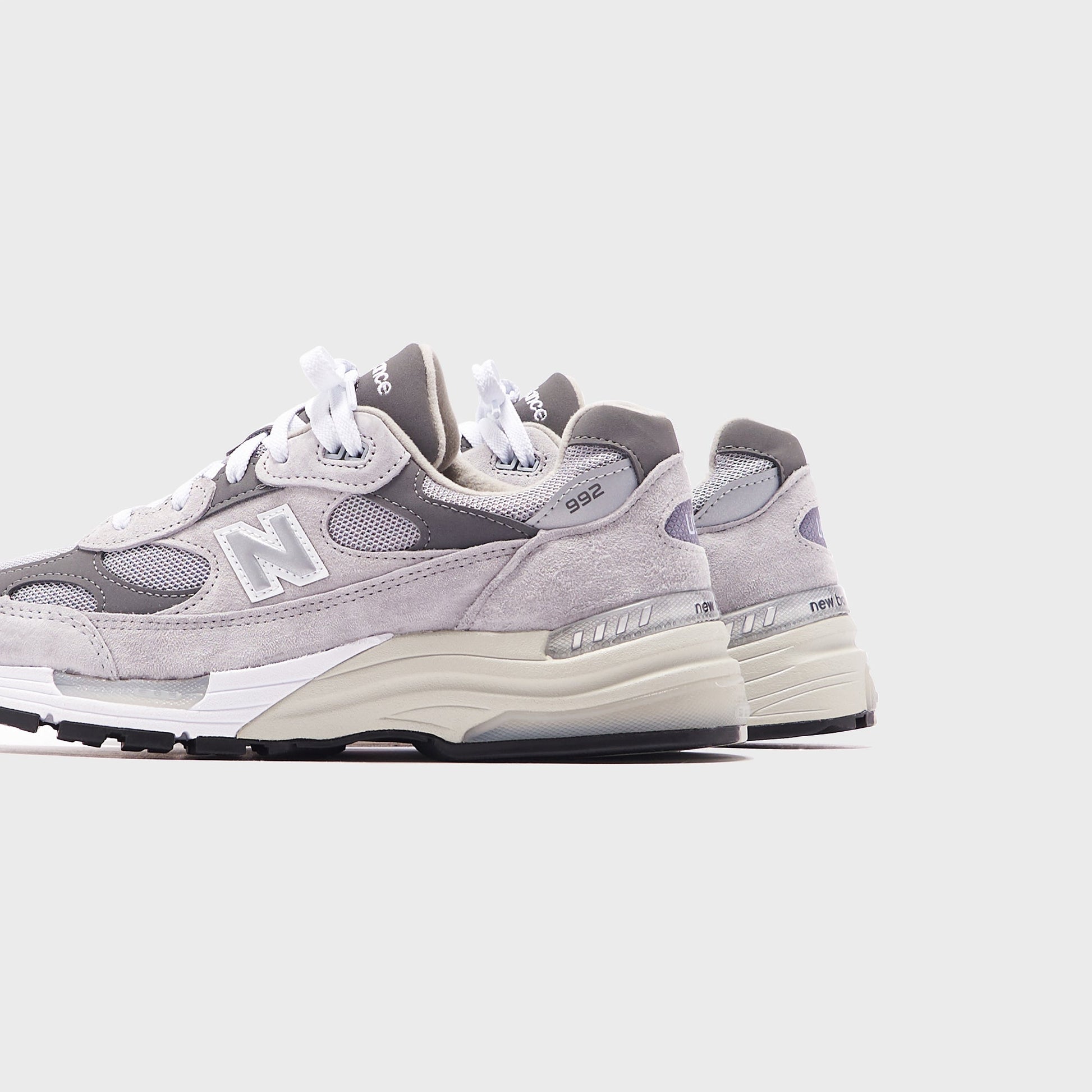 Men Kith New Balance Made in USA 992 - Grey