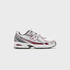 White / Mercury Red