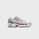 White / Mercury Red