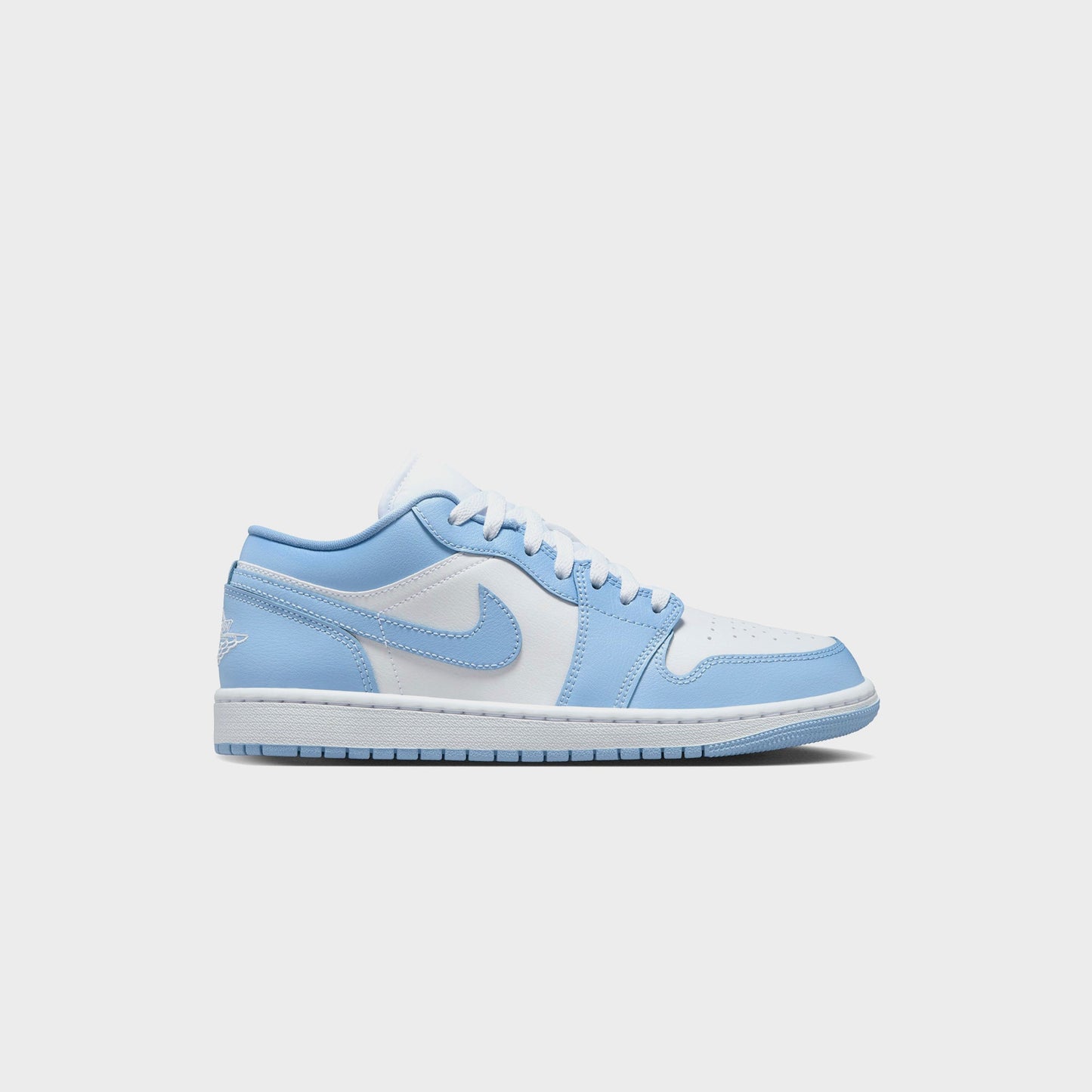 Women Kith Nike Air Jordan 1 Low - White / Aluminum