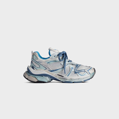 Men Kith Balenciaga Runner 2 - White / Blue Mix / Beige
