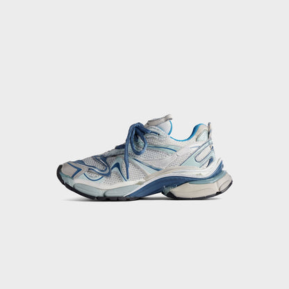 Men Kith Balenciaga Runner 2 - White / Blue Mix / Beige
