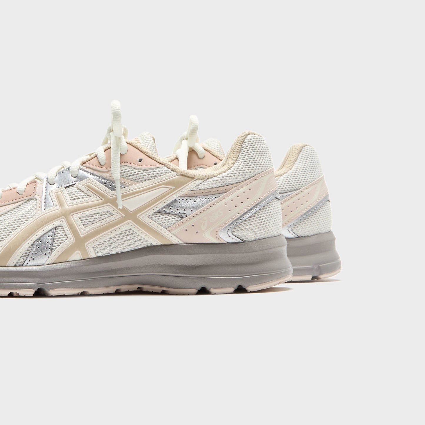 Men Kith ASICS Jog 100S - Cream / Feather Grey