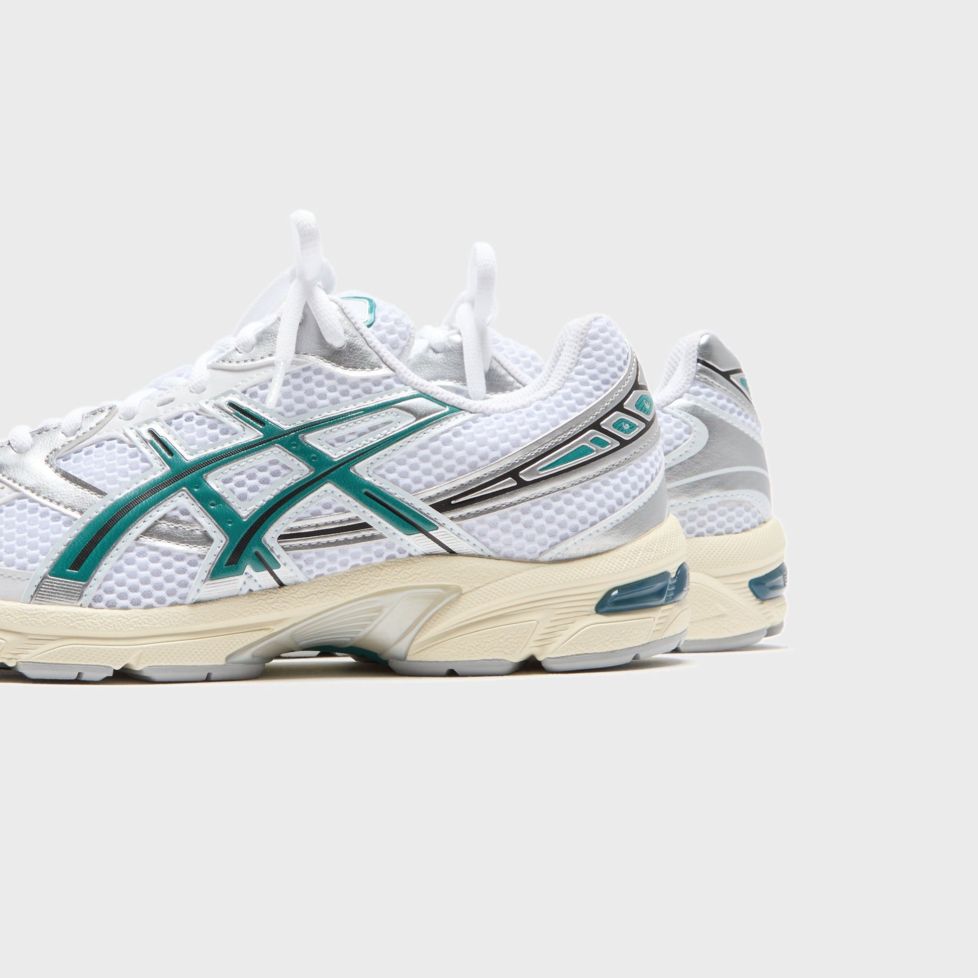 Men Kith ASICS Gel-1130 - White / Rainy Lake